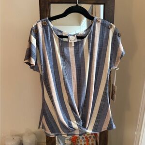 NWT TRU Self blouse size medium